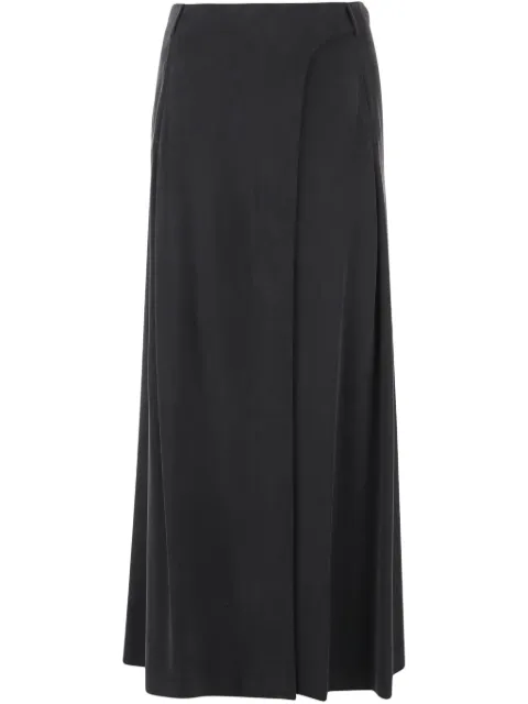 Giorgio Armani interlock long skirt Grey GW000911AF15057