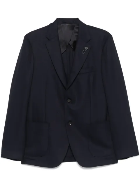 Lardini wool blazer Blue ES528AEESIF64504