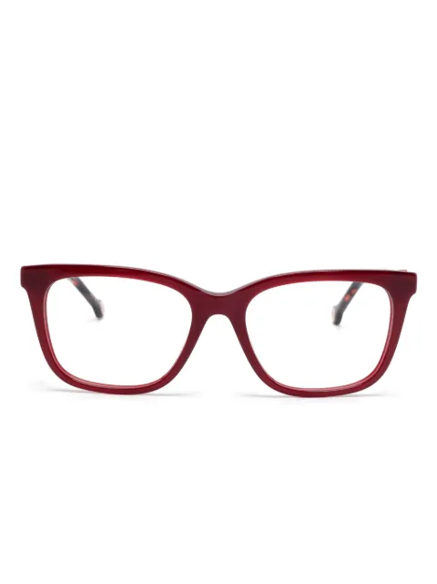 Carolina Herrera square-frame glasses Red HER0300