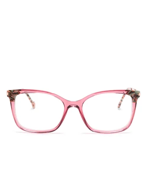 Carolina Herrera square-frame glasses Pink HER0309