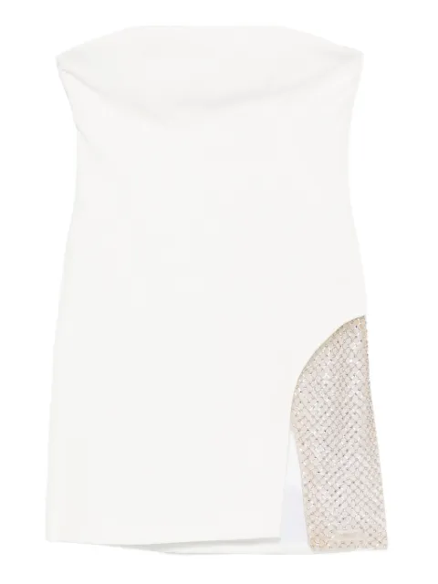 The Attico strapless mini dress White 251WCA00439PLL008RA