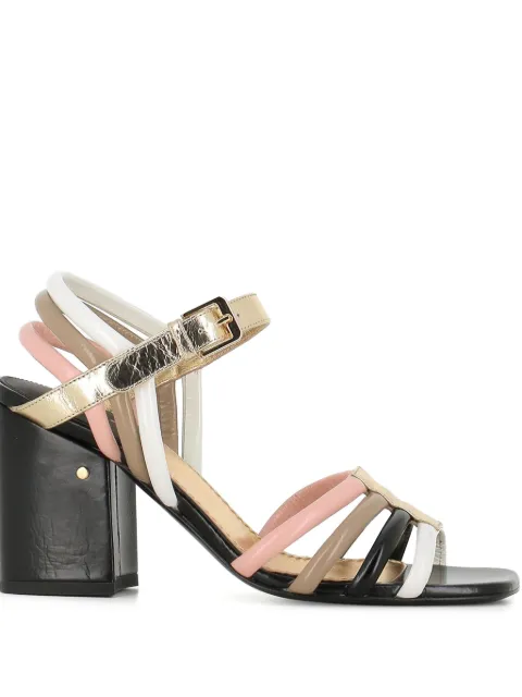 Laurence Dacade Camila sandals Black CAMILACALFELAMINATED