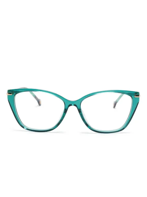 Carolina Herrera butterfly-frame glasses Green HER0303G