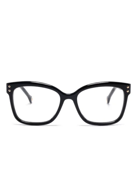 Carolina Herrera square-frame glasses Black HER0316