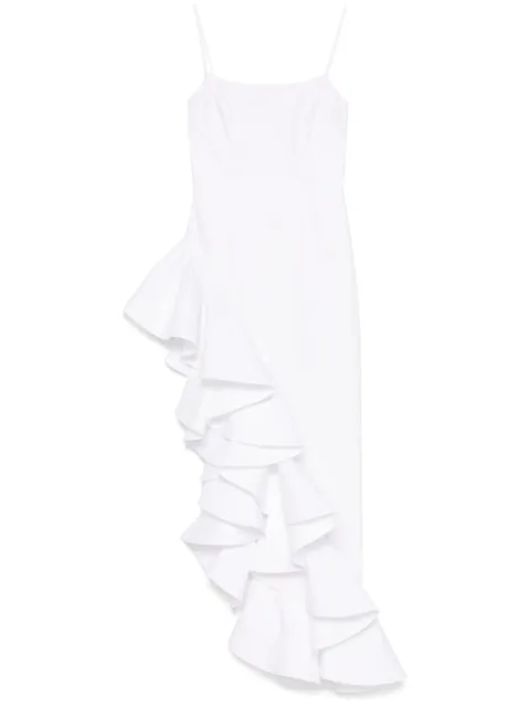 Giuseppe Di Morabito ruffled maxi dress White 04SSLD17804425