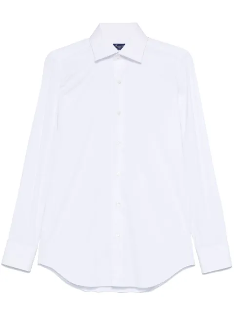 Finamore 1925 Napoli Milano shirt White MILANO040030C0643
