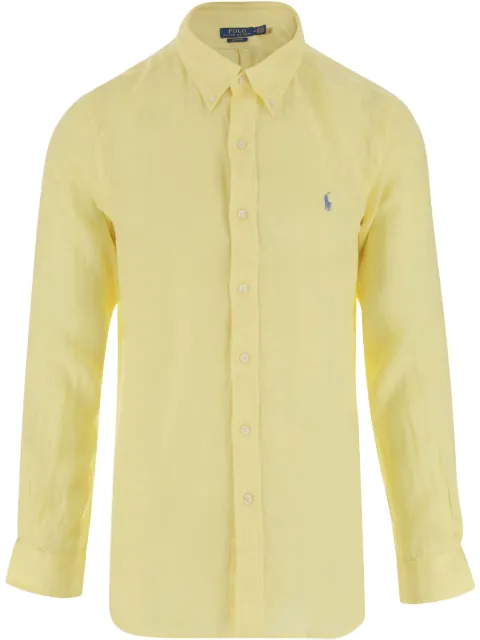 Polo Ralph Lauren linen shirt Yellow 710966294015