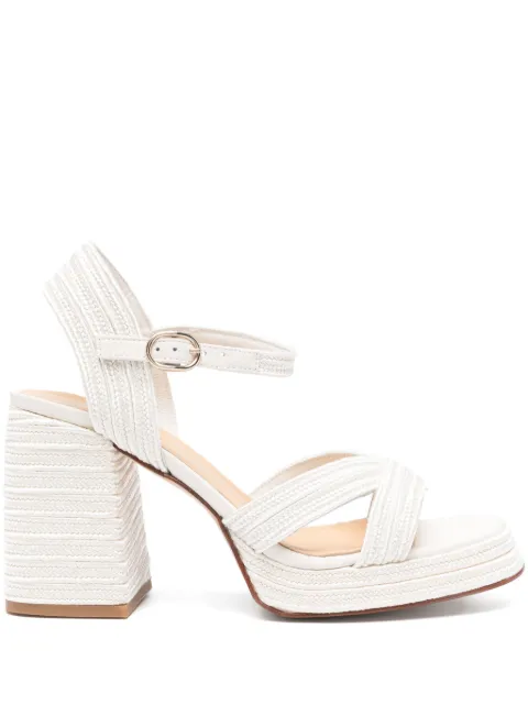 Castañer 10mm Vale sandals White 023116