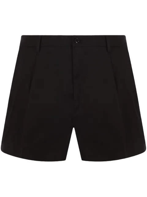 Dolce & Gabbana pleated tailored shorts Black GP0X9TFUFNV