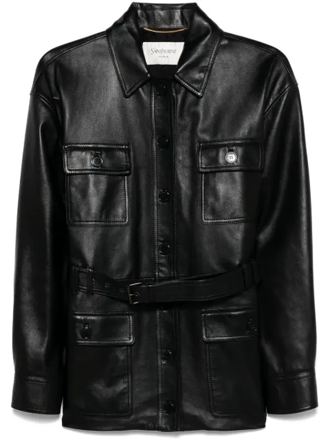 Saint Laurent Saharienne jacket Black 815253YC2TF