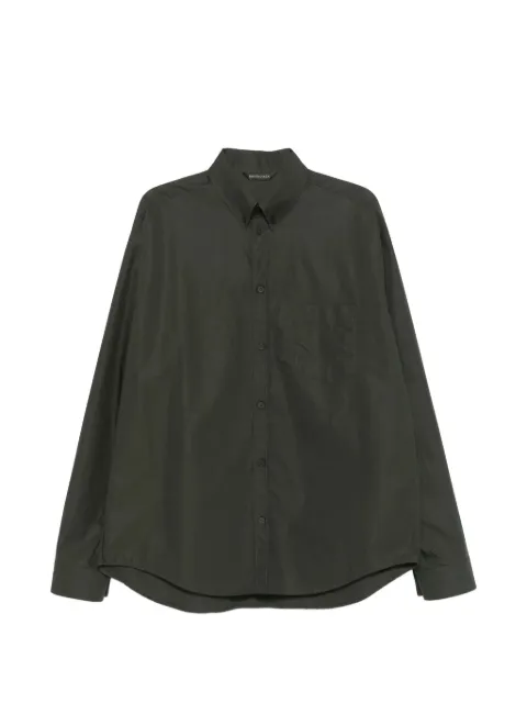 Balenciaga logo shirt Green 738760TNM60