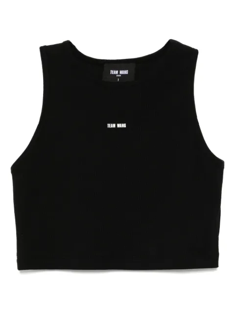 TEAM WANG design The Original 1 tank top Black TWOG01A005