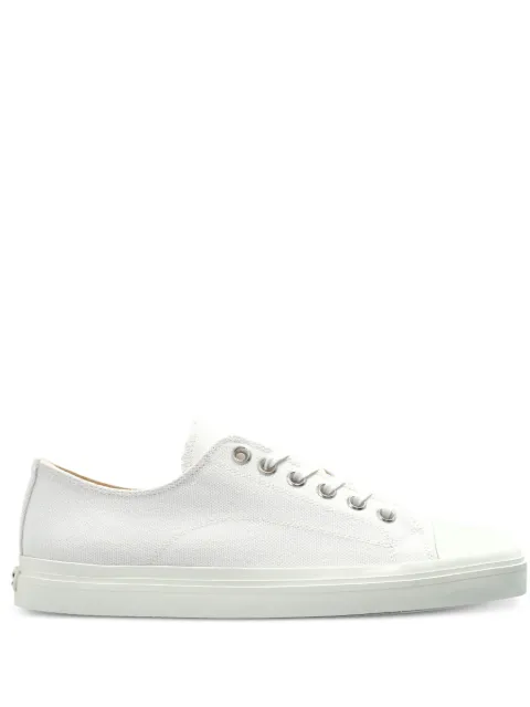 Moschino logo-patch sneakers White MB15053G0MGR0