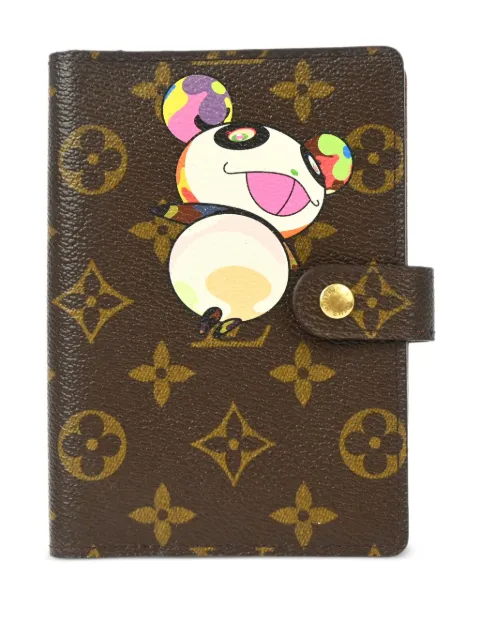 Louis Vuitton Pre-Owned 2004 x Takashi Murakami Agenda PM notebook cover Brown R20011