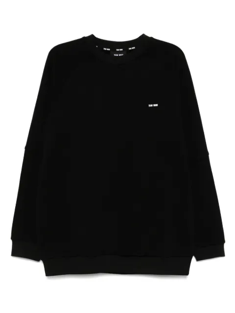 TEAM WANG design The Original 1 crew-neck sweatshirt Black TWOG01A002