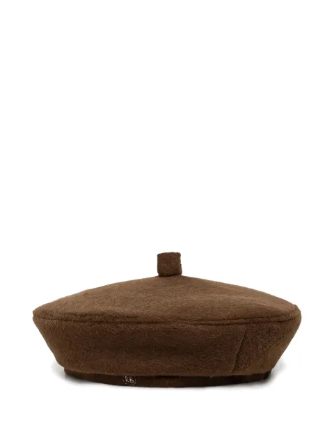 Ruslan Baginskiy cotton beret Brown BRT08WAPT
