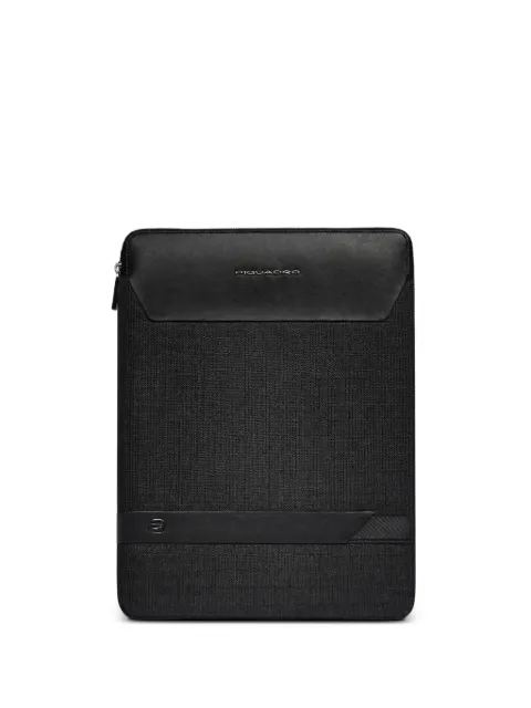 PIQUADRO logo-detail laptop bag Black PB5448W132N