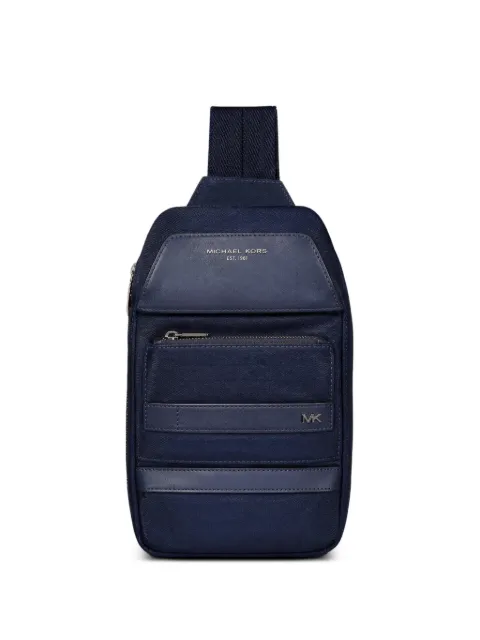 PIQUADRO logo-detail backpack Blue CA6486W132