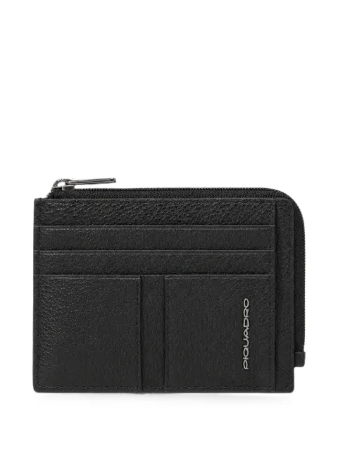 PIQUADRO zipped cardholder Black PP4822W130RN