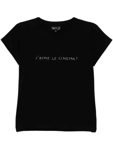 agnès b. Brando T-shirt Black EA72S345
