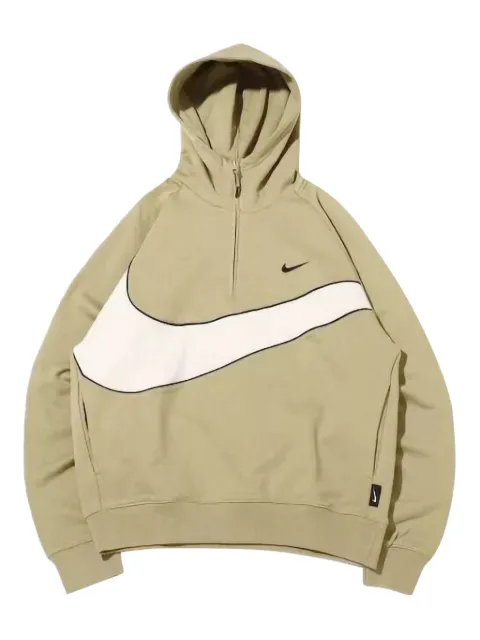 Nike Swoosh "Green/Black" fleece hoodie Green DX0566