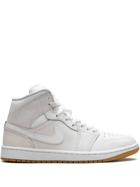 Jordan Jordan 1 Mid "Phantom/Gum Light Brown/White" sneakers White BQ6472
