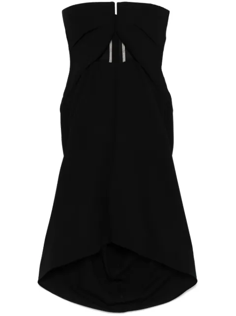 Rick Owens Amphora Prong midi dress Black RP01E7569WLP