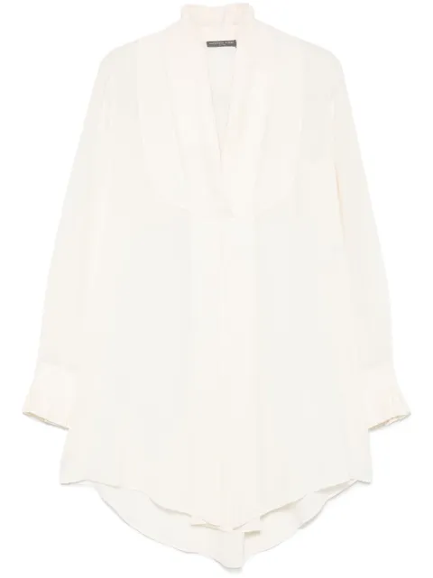 Alexander McQueen silk blouse Neutrals 300727QXO23