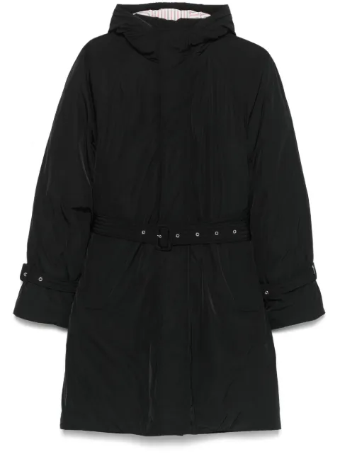 Thom Browne 4-Bar twill parka Black MOD092X07259