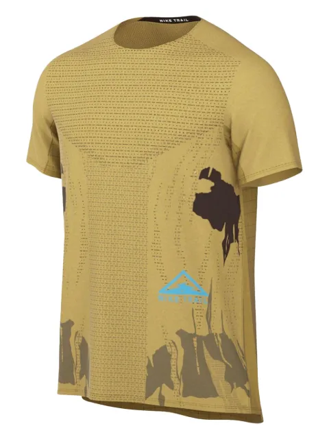 Nike Dri-FIT Rise 365 "Gold" trail running T-shirt Green DM4646