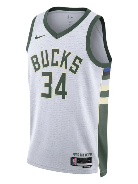 Nike Milwaukee Bucks 22/23 Dri-FIT NBA "White" swingman jersey White DN2084