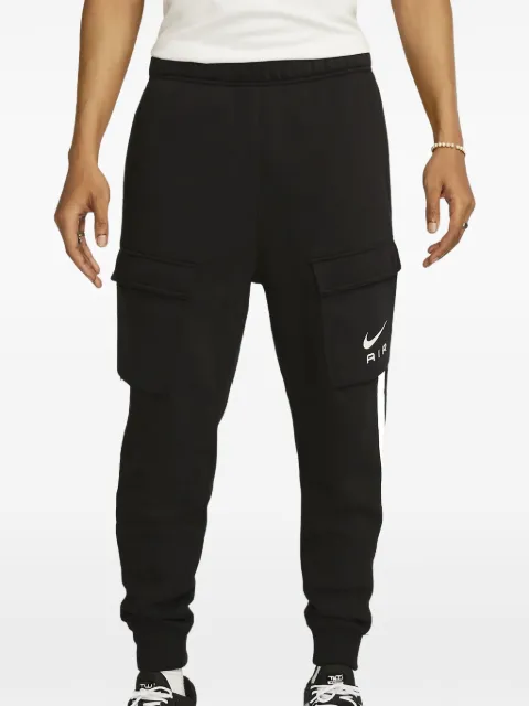 Nike Air "Black/Summit White" fleece cargo trousers Black FN7693
