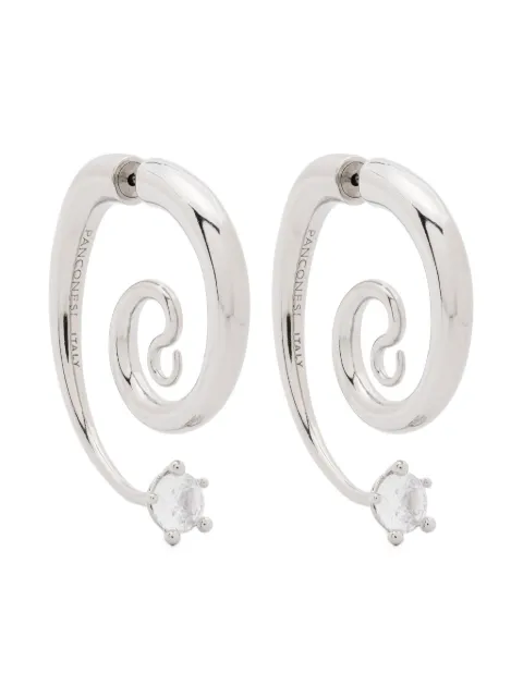 Panconesi Diamanti Serpent earrings Silver S25EA008P
