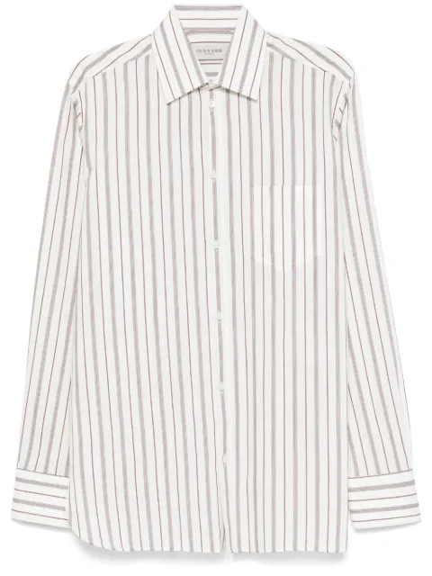 Golden Goose striped shirt White GMP00246P001902