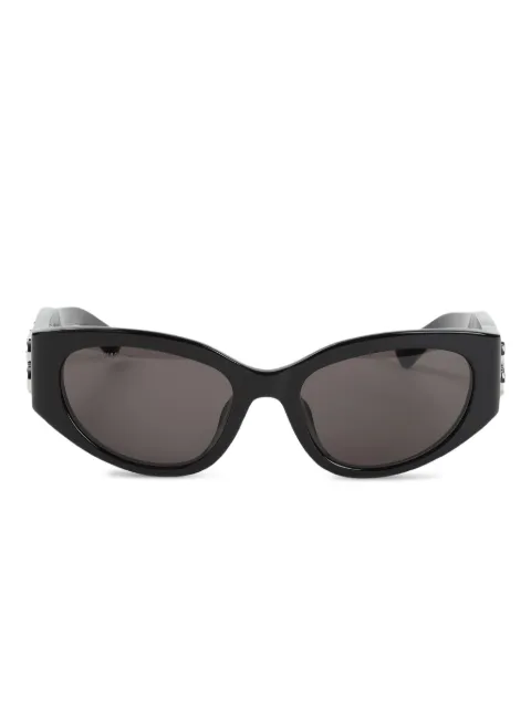 Balenciaga Eyewear geometric-frame sunglasses Black 773502T0041