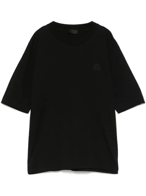 Moncler logo-patch T-shirt Black K20938C0001789A17