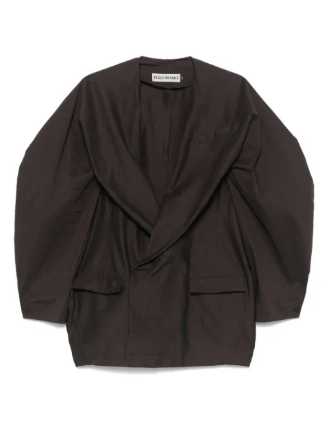 Issey Miyake Ample jacket Brown IM56FD555