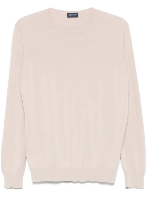 Drumohr cotton sweater Neutrals D0GN113