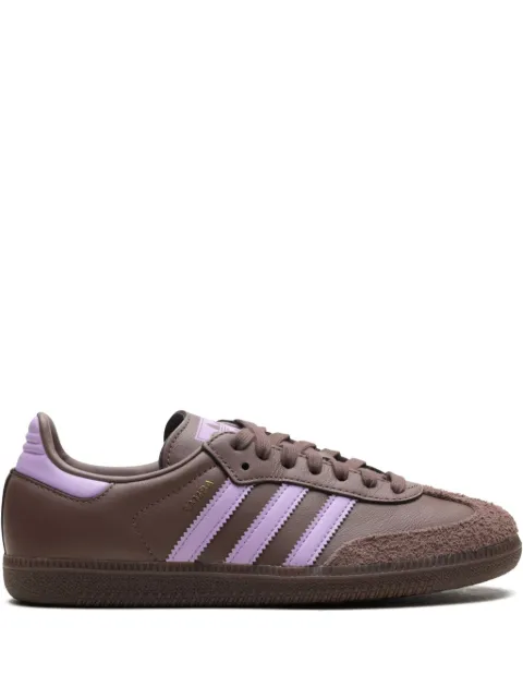 adidas Samba OG "Earth Strata Purple Glow" sneakers Brown JI1870