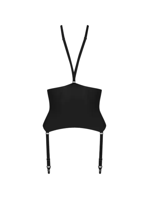 Maison Close Nuit Infinie suspenders-detail garter Black 563271