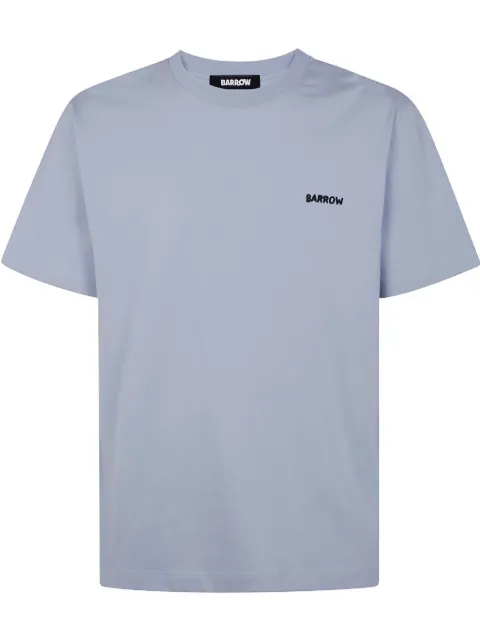 BARROW cotton T-shirt Blue S5BWUATH150