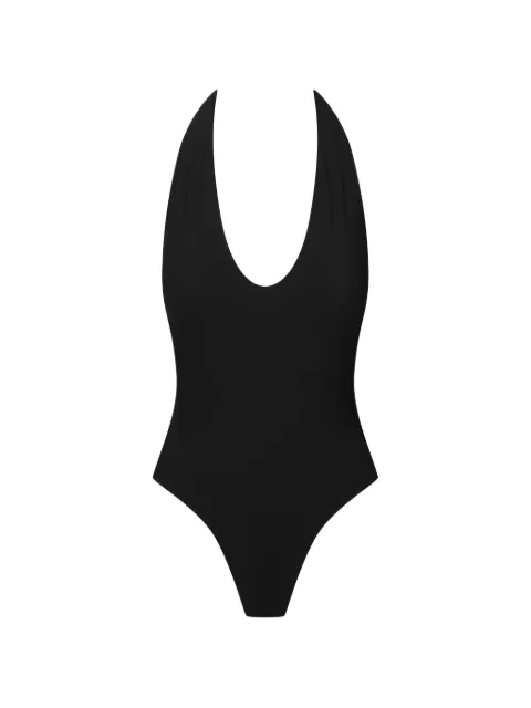 Maison Close Nuit Infinie open-back bodysuit Black 563274