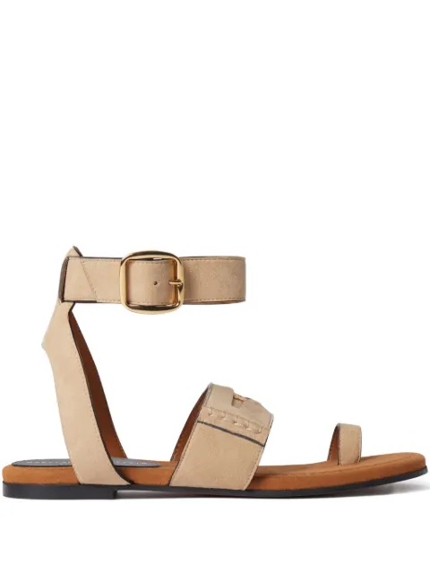 Stella McCartney suede sandals Neutrals 810574W0IK0