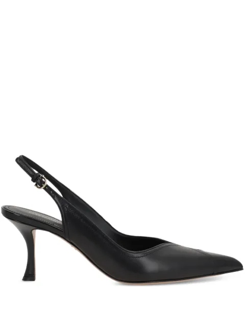 Ferragamo 70mm slingback pumps Black 01J364002EGNA70
