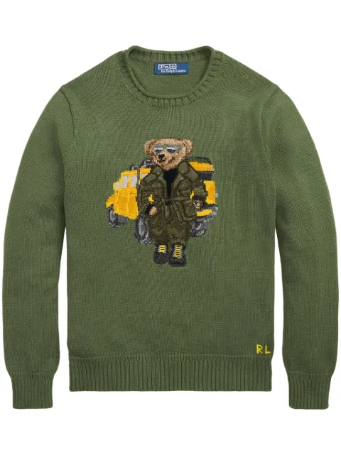 Polo Ralph Lauren Polo Bear-motif sweater Green 710959186001