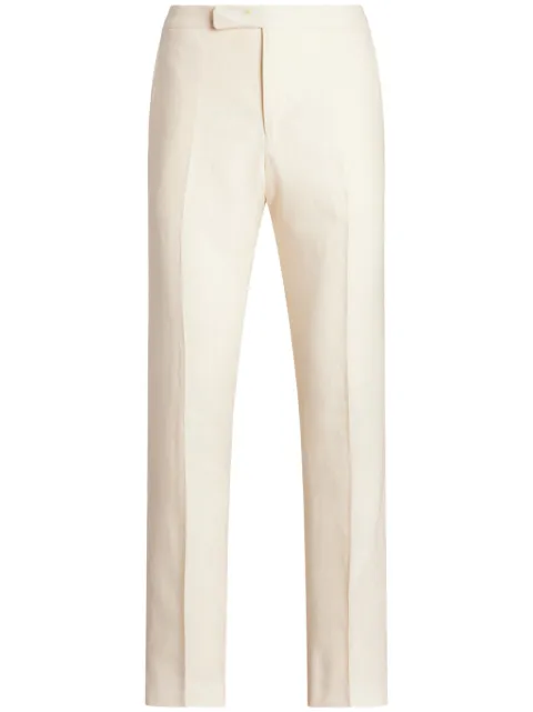 Polo Ralph Lauren linen trousers Neutrals 715793698003