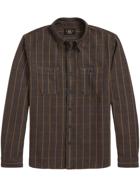 Ralph Lauren RRL striped shirt Grey 782959622001