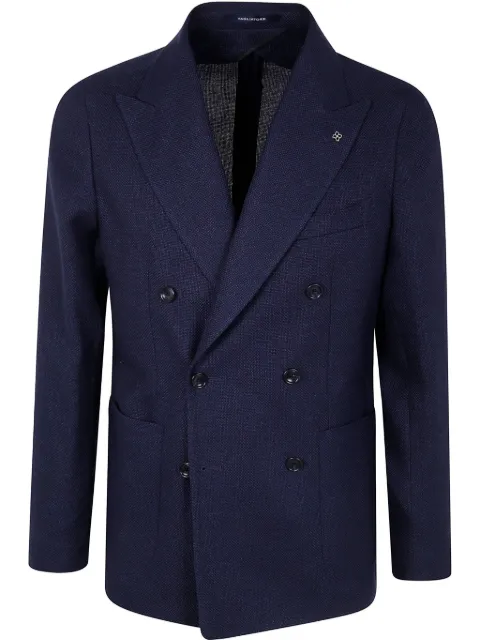 Tagliatore double-breasted blazer Blue 1SMC20K470001