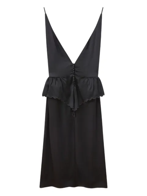 Stella McCartney v-neck dress Black 6A05343FU302