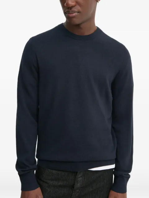 Filippa K round-neck wool sweater Blue 28928